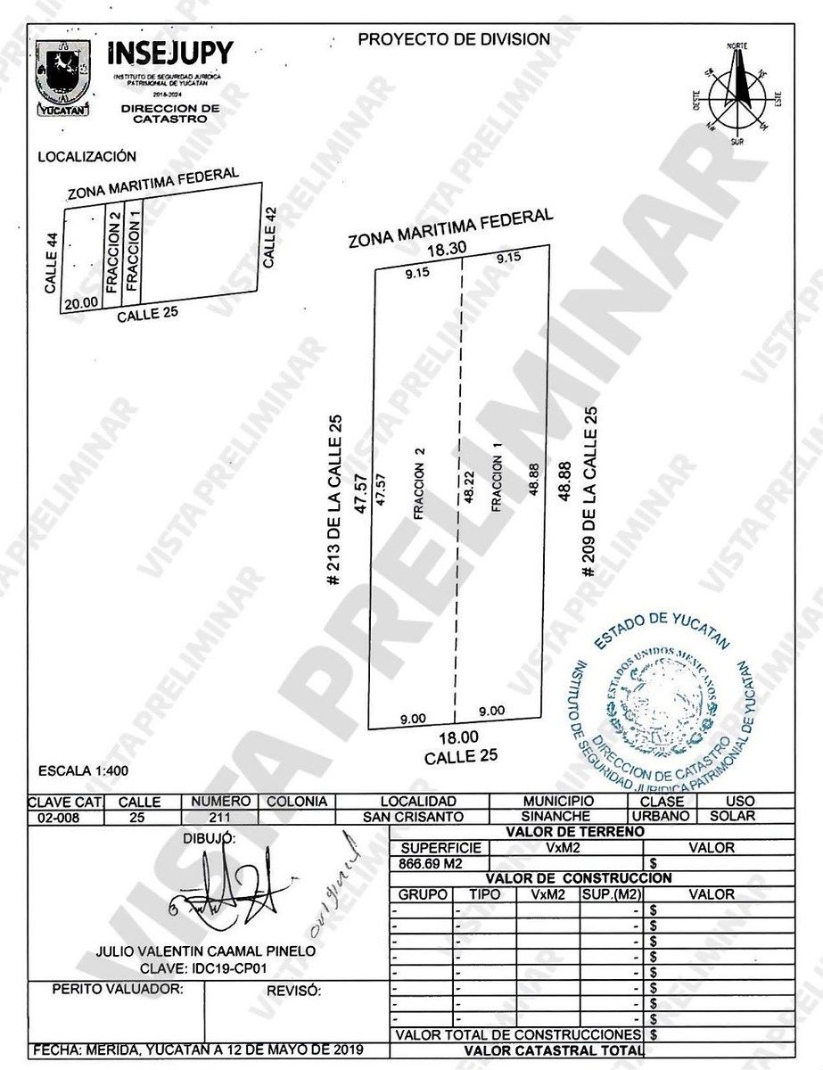 Lote em San Crisanto, Sinanché, foto 7 de 8