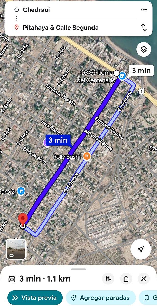 Distancia de carretera (Chedrawi) a terreno, foto 5 de 5