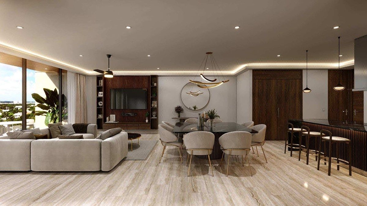 APARTAMENTO INTELIGENTE À VENDA EM COMUNIDADE HOLÍSTICA NO NORTE DE MÉRIDA, foto 1 de 11