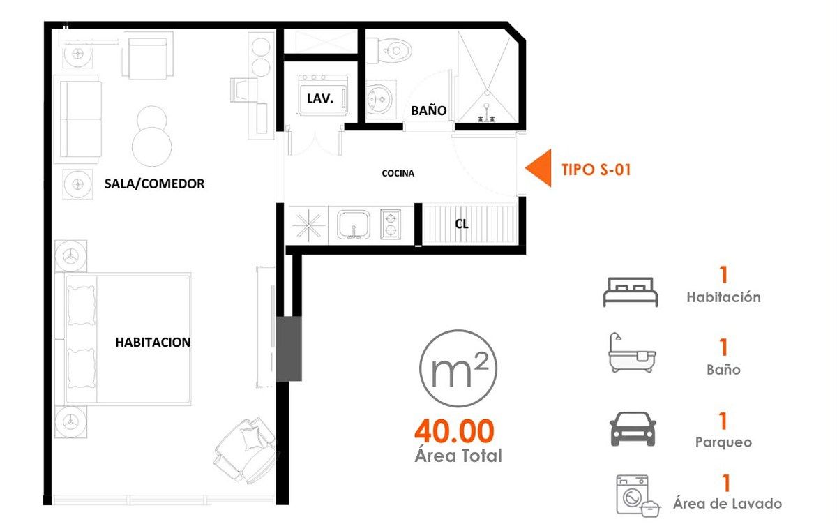 Apartamento en Evaristo Morales, Santo Domingo Centro (Distrito Nacional), foto 8 de 10