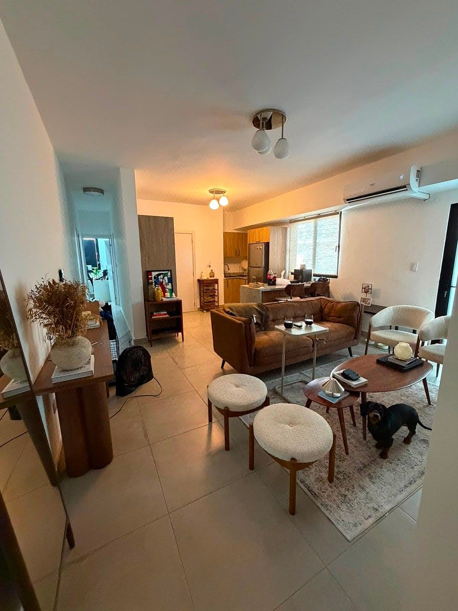 Alquiler de Apartamento Moderno de 1 Habitación + Estudio sin muebles en Naco, foto 1 de 9
