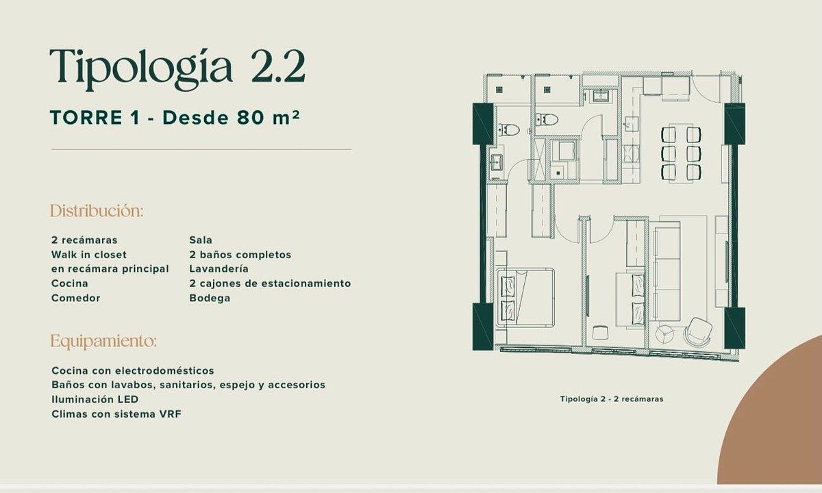 Apartamento em Santa María, Monterrey, foto 12 de 14