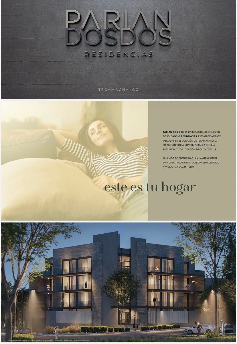 Spectacular new apartment project for sale in Tecamachalco, photo 1 of 6