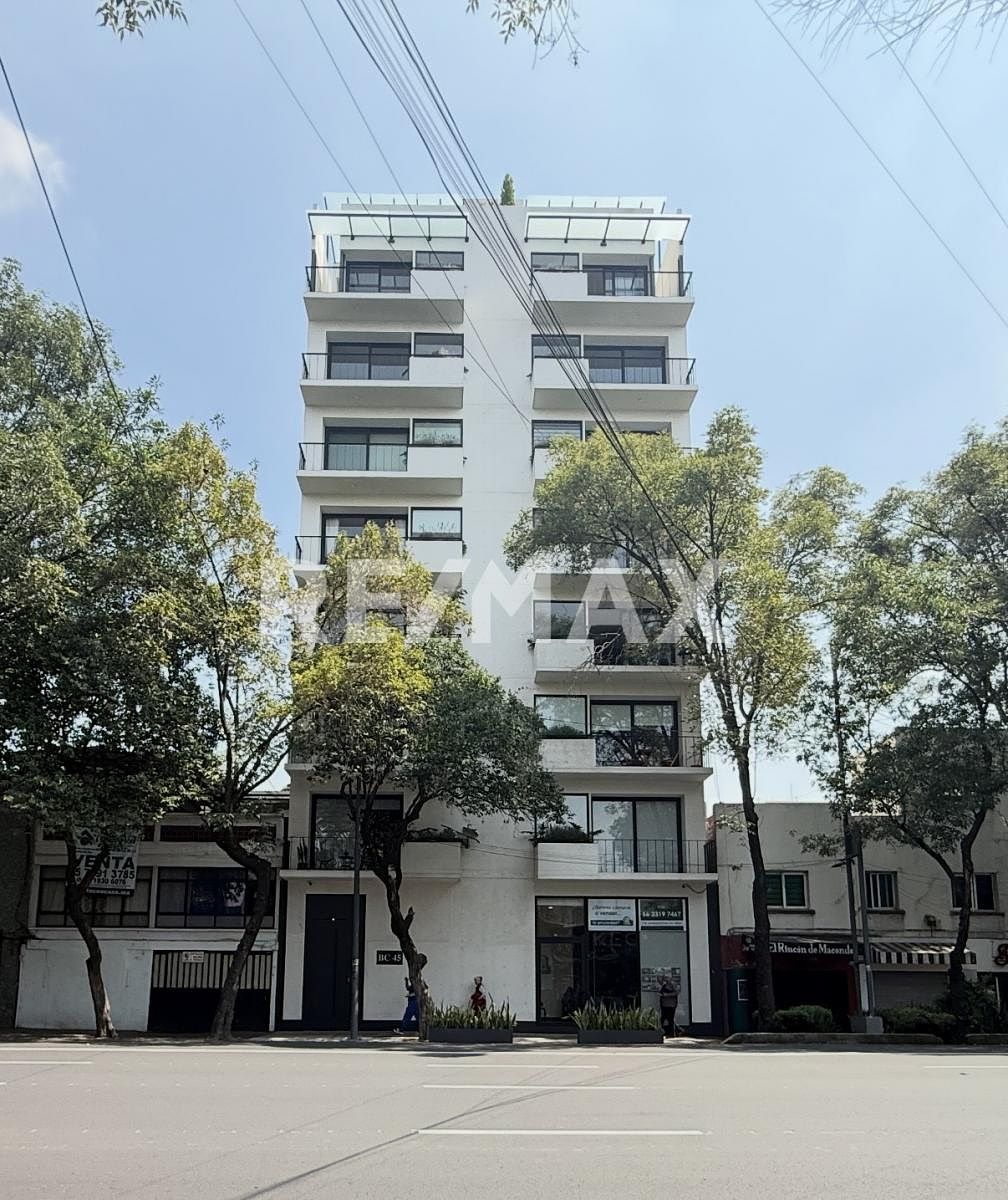 MHP Departamento tipo loft a estrenar en renta en Roma Sur, Alcaldía Cuauhtémoc, foto 1 de 16