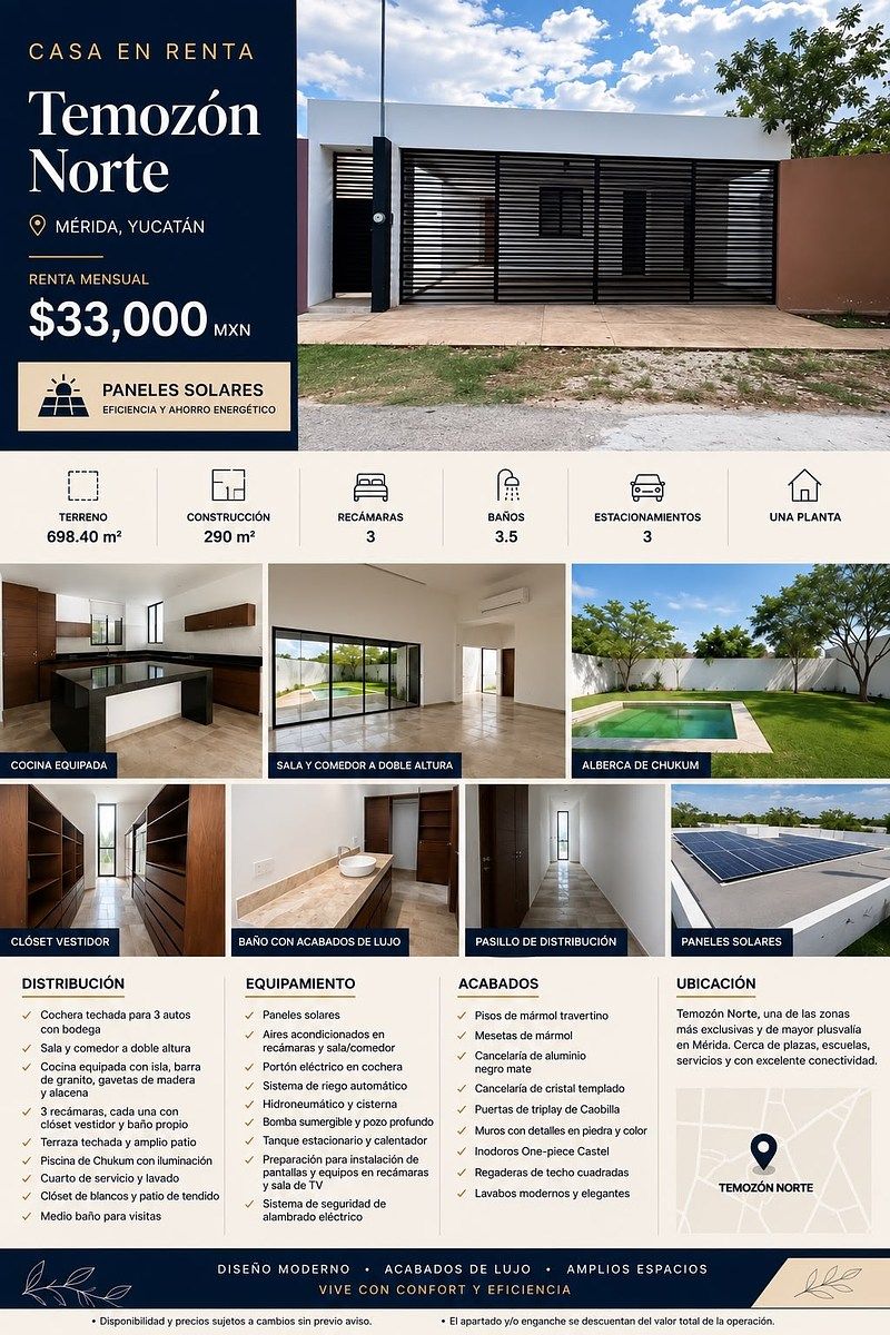 Casa em Temozón Norte, Mérida, foto 20 de 21