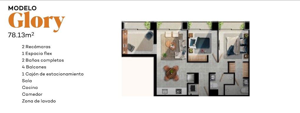 Apartamento em Chapultepec Country, Guadalajara, foto 14 de 16