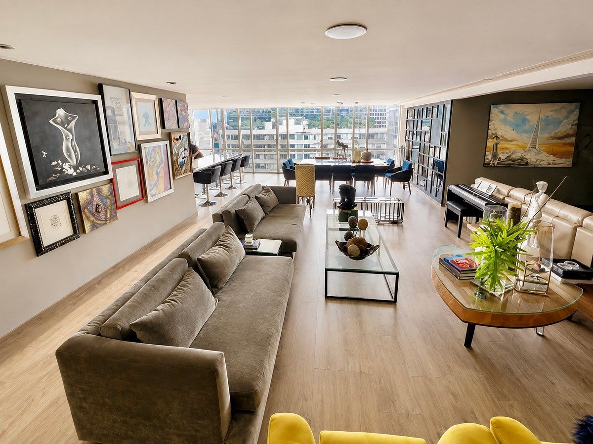 PENTHOUSE PARA ALUGAR MOBILIADO TORRE RENOIR, foto 1 de 28