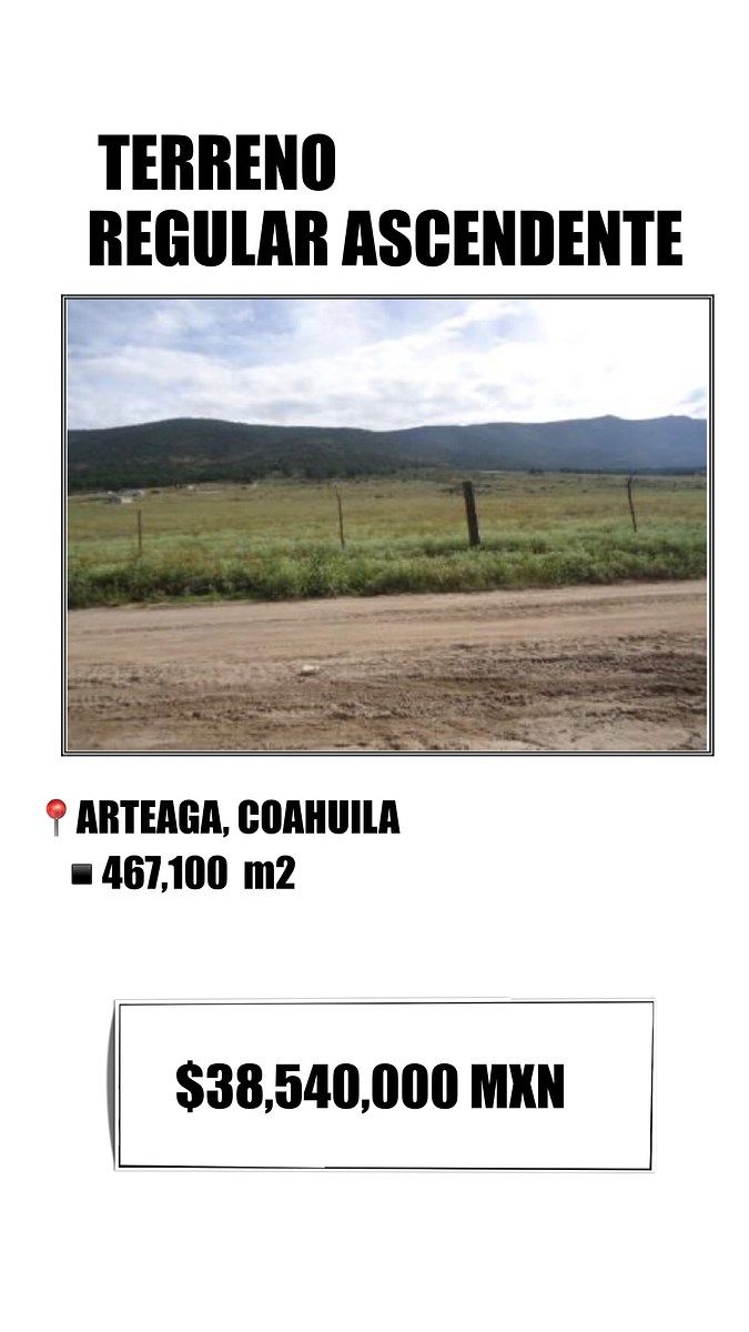Land for SALE in Arteaga, Coahuila, photo 1 of 3