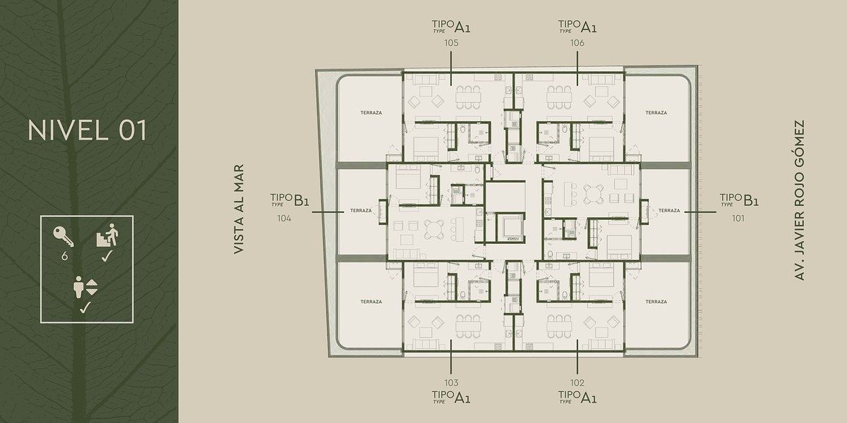 Apartamento em Puerto Morelos, Puerto Morelos, foto 17 de 26