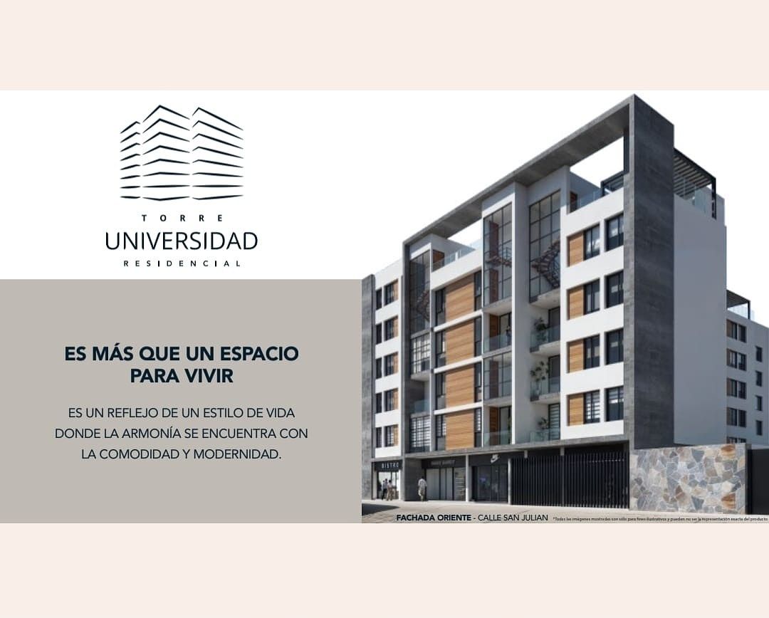 VENTA DEPARTAMENTOS TORRE UNIVERSIDAD, foto 1 de 13