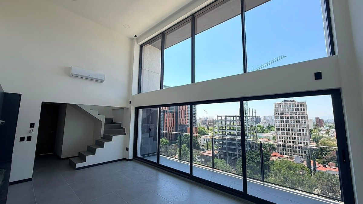 LOFT TYPE APARTMENT FOR RENT IN JUSTO SIERRA, GUADALAJARA, photo 1 of 17