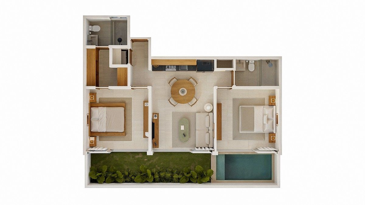 Departamento en Tixcuytún, Mérida, foto 17 de 22
