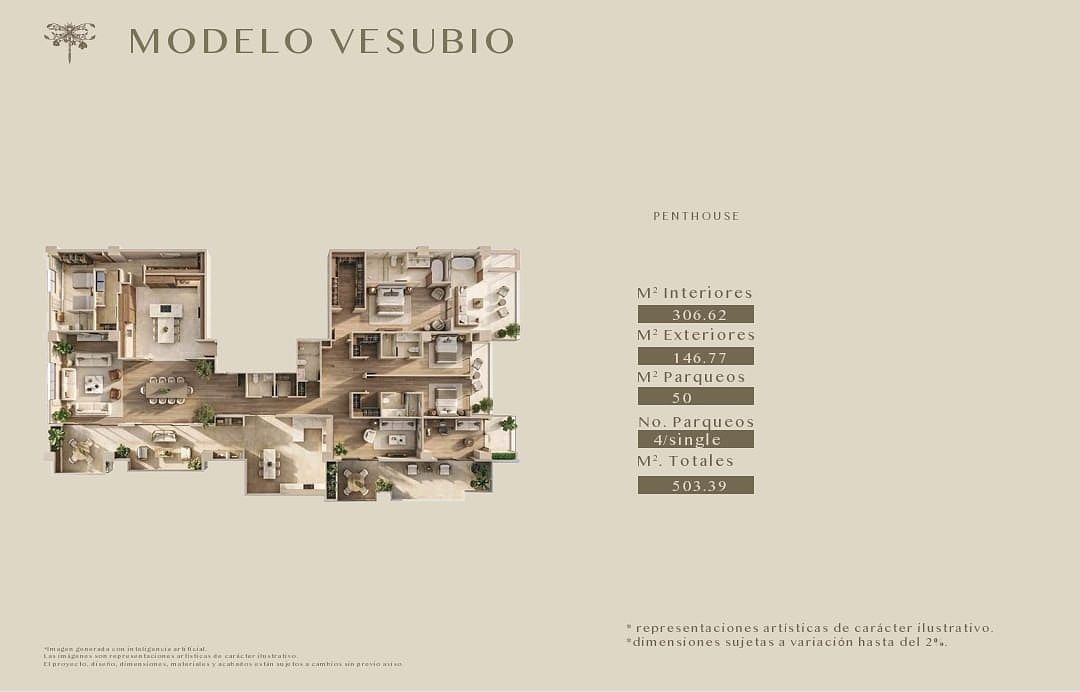 Apartamentos VENTA en Legado del Bosque Zona 16 - Image 2