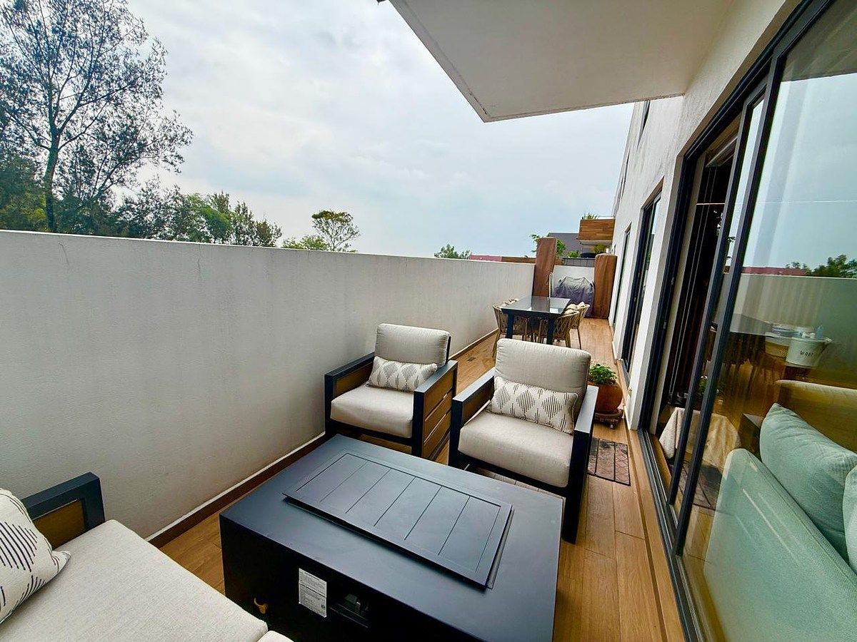 Renta departamento Av Toluca con amplia terraza, foto 1 de 18