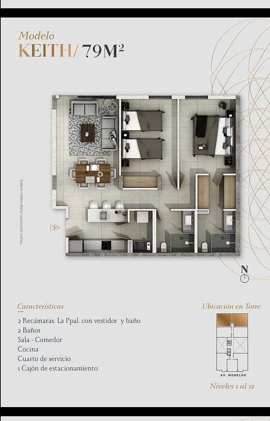 Departamento en Arcos Vallarta, Guadalajara, foto 4 de 27