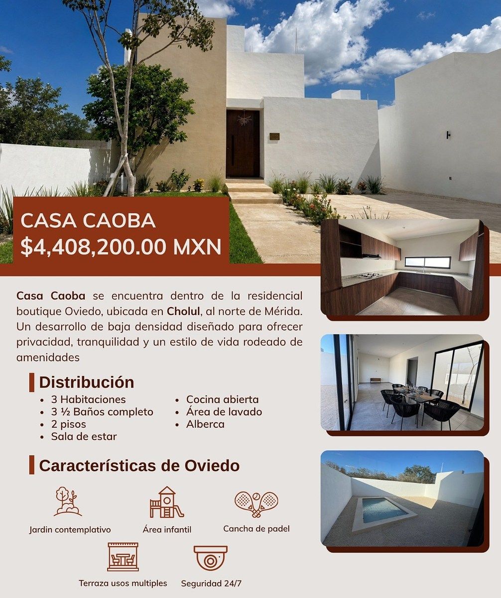 Casa en Cholul, Mérida, foto 2 de 26