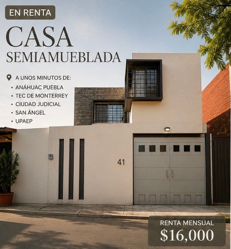 🏡 ¡SE RENTA! A 3 MIN DE LA ANÁHUAC | $16,000, foto 1 de 15