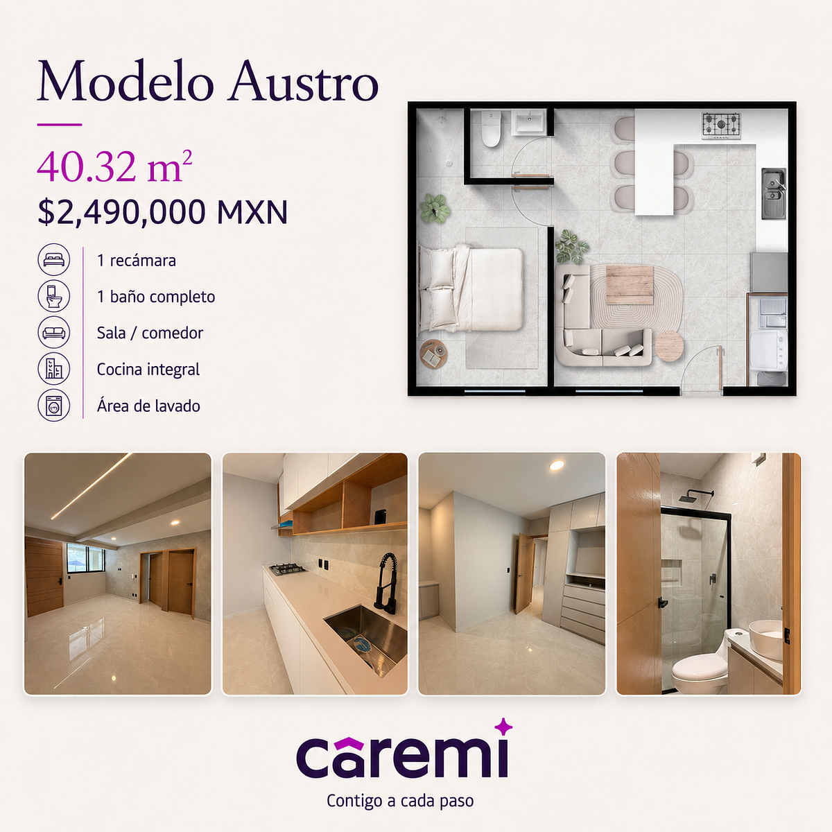 Departamento en Villaseñor, Guadalajara, foto 3 de 8