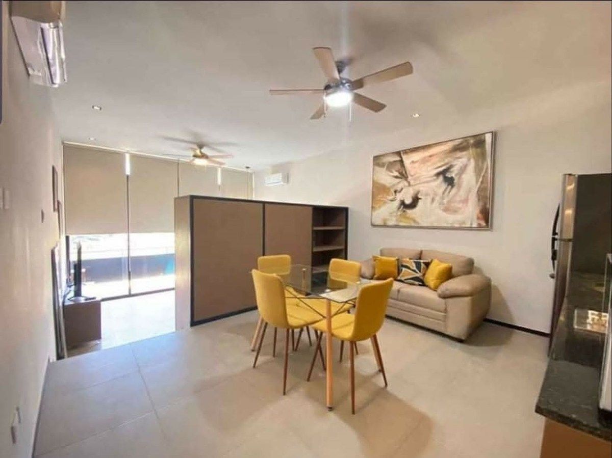 Apartamento tipo estúdio, mobiliado, em Burea, perto da Avenida Temozón., foto 1 de 6