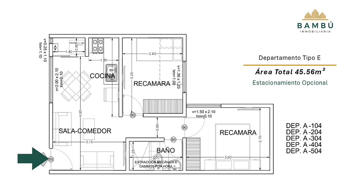 Apartment in Del Recreo, Azcapotzalco, photo 17 of 38
