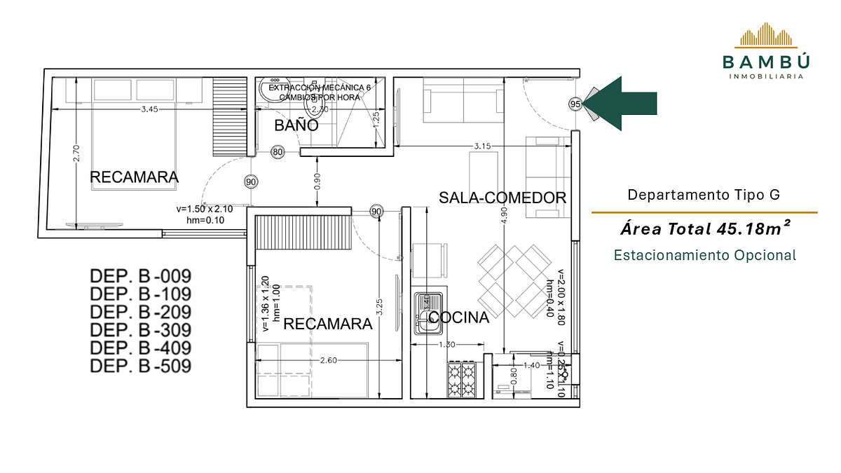 Apartment in Del Recreo, Azcapotzalco, photo 21 of 38