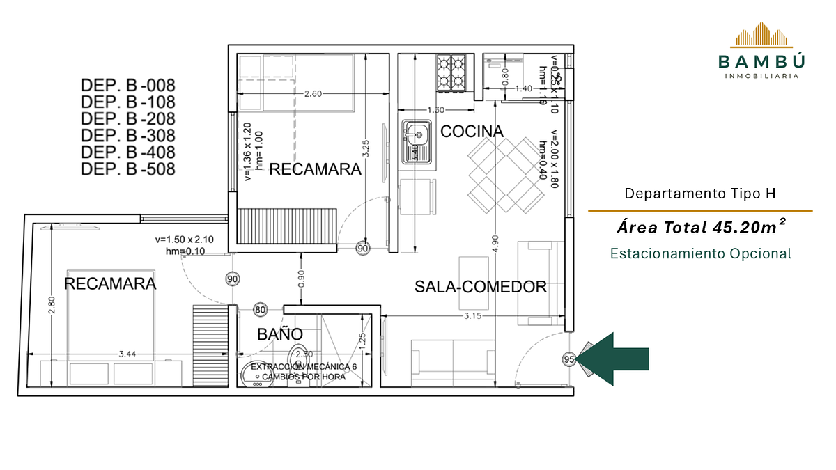 Apartment in Del Recreo, Azcapotzalco, photo 22 of 38