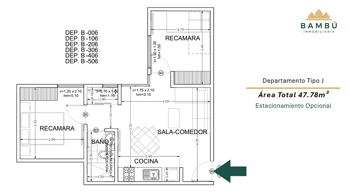 Apartment in Del Recreo, Azcapotzalco, photo 24 of 38