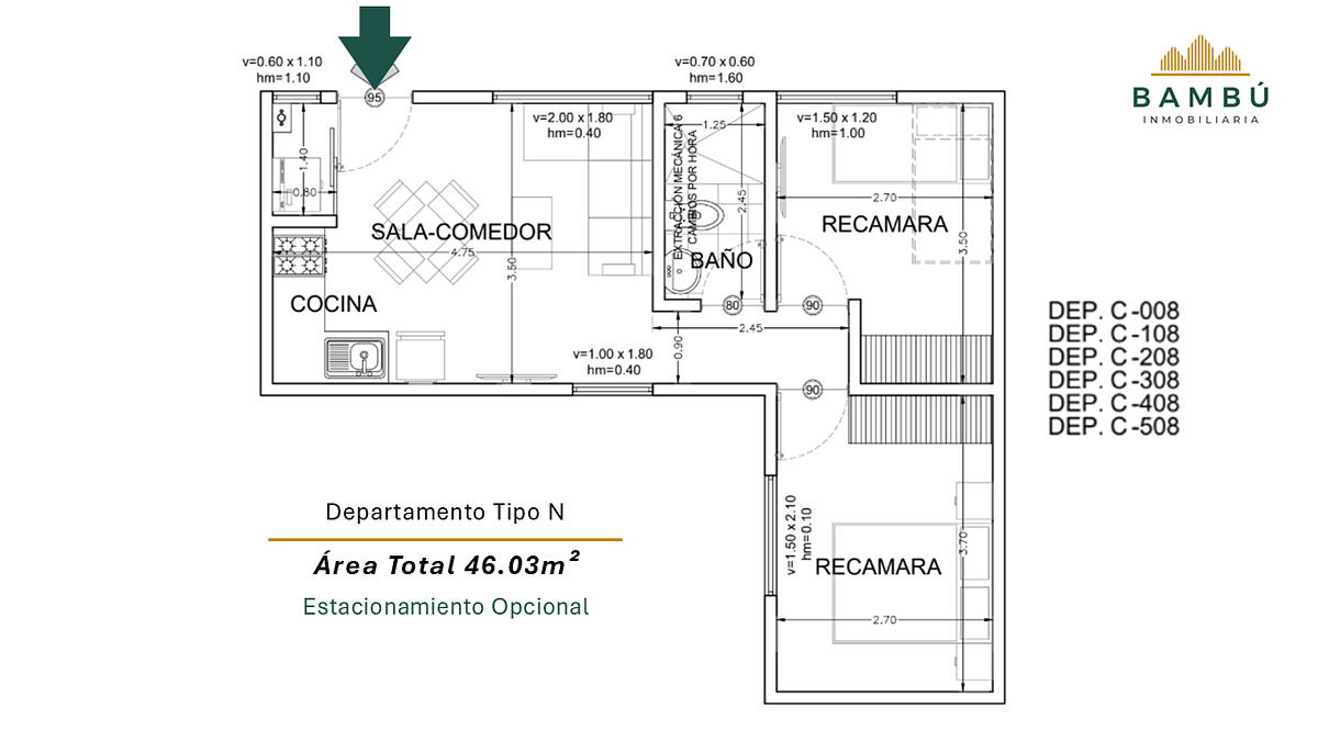 Apartment in Del Recreo, Azcapotzalco, photo 31 of 38