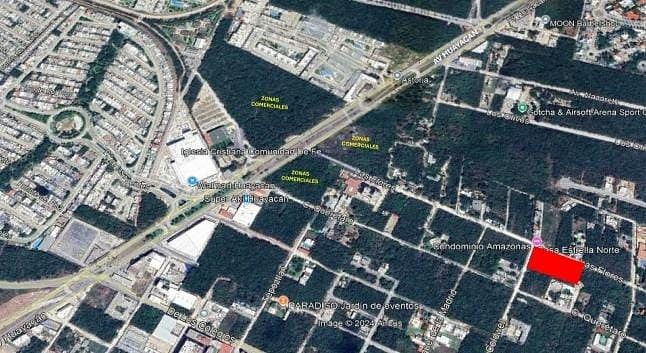 Terreno na Rua das Flores com 5000 m2 em Cancún, Quintana Roo, foto 1 de 4