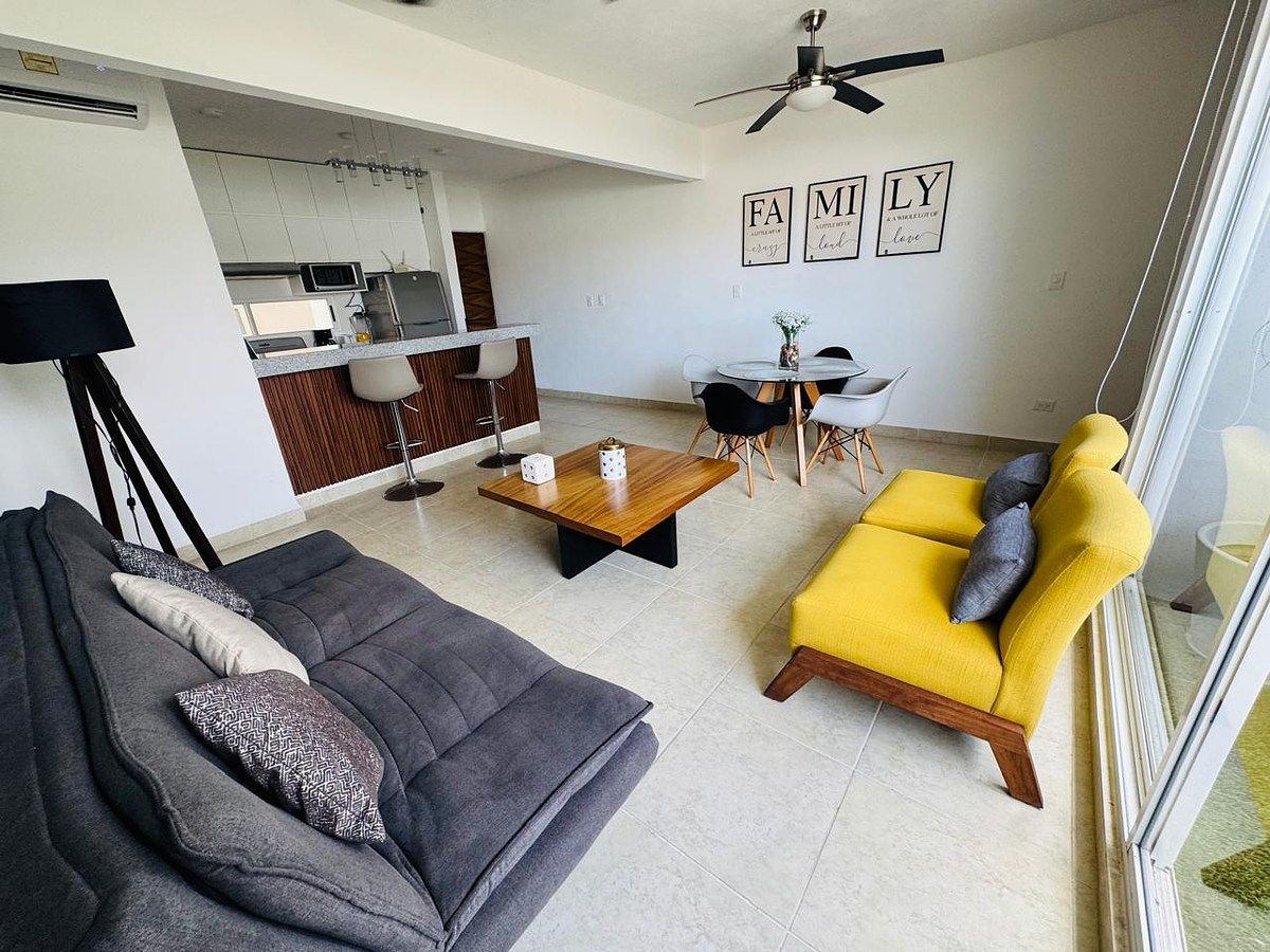ALUGUEL DE APARTAMENTO MOBILIADO NO RESIDENCIAL LIVERTE, CANCUN, foto 1 de 13