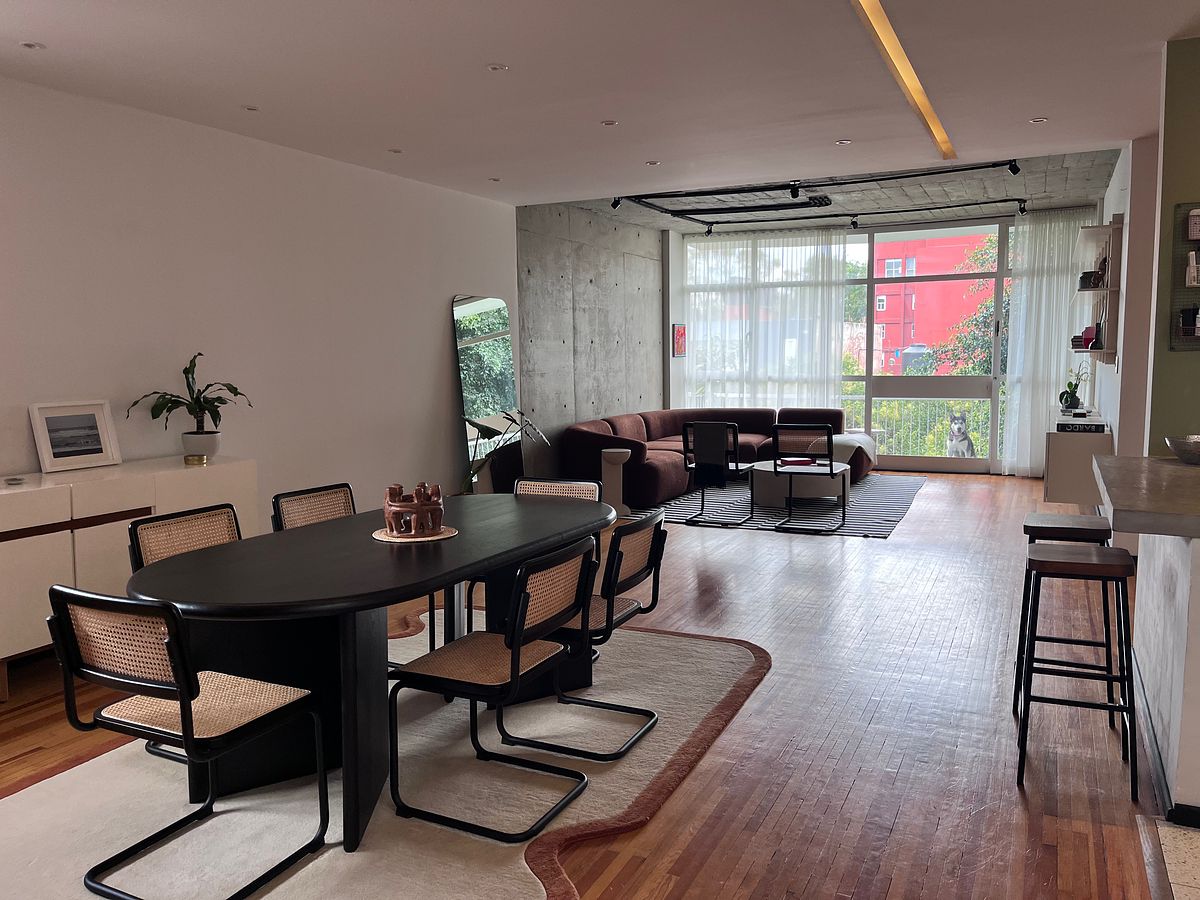 Departamento Renta Amueblado - Condesa, con balcón y techos altos, foto 1 de 14