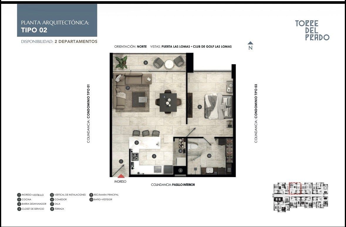Apartment in Puerta las Lomas, Zapopan, photo 3 of 16
