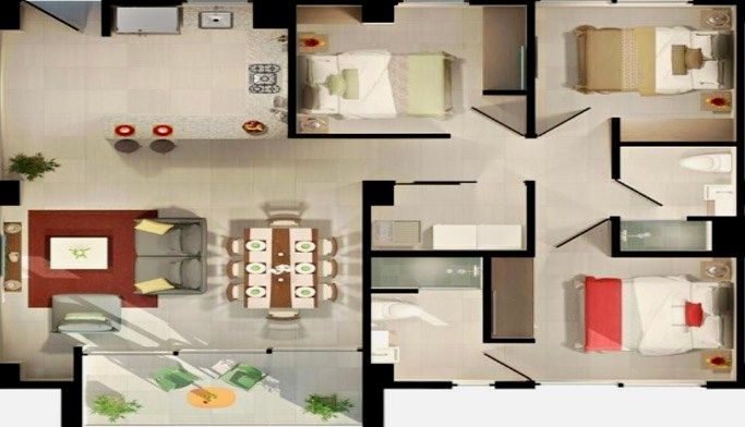 Apartment in Fuentes de Tepepan, Tlalpan, photo 6 of 6