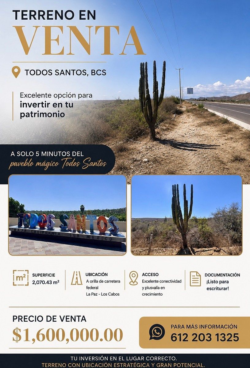 Lot in Todos Santos, La Paz, photo 4 of 4