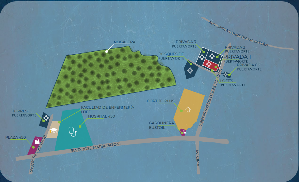 Lote em Privadas de Puerta Norte 3, Durango, foto 5 de 5
