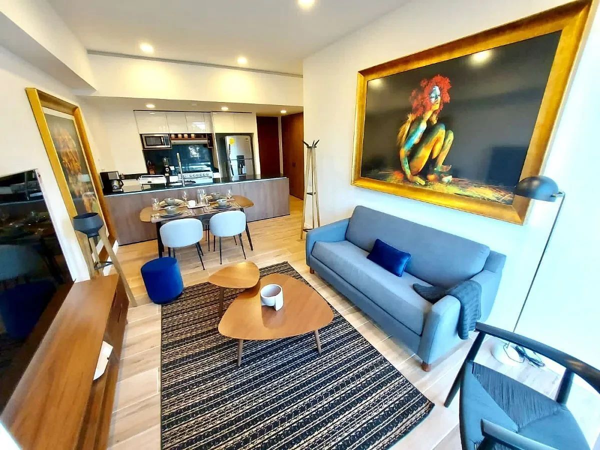 Apartamento mobiliado e equipado para alugar, Granada, Miguel Hidalgo, foto 1 de 19