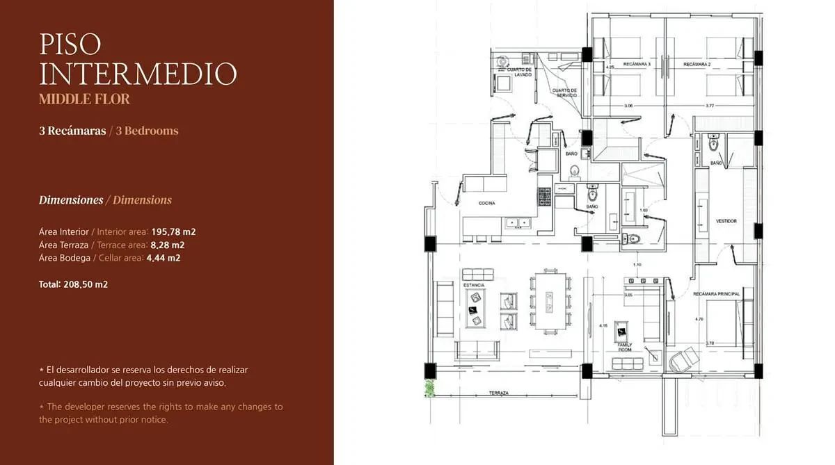 Departamento en Yucatán Country Club, Mérida, foto 14 de 17