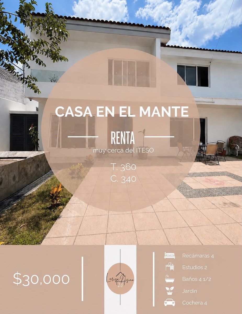 ITESO, hermosa casa en Renta en el Mante, foto 1 de 15