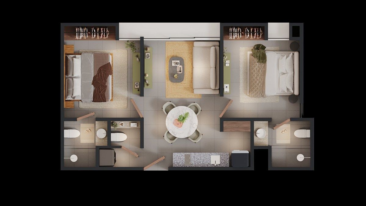 Apartamento em Temozón Norte, Mérida, foto 18 de 19