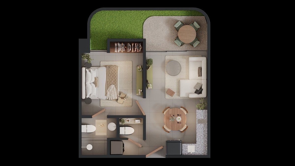 Apartamento em Temozón Norte, Mérida, foto 14 de 19