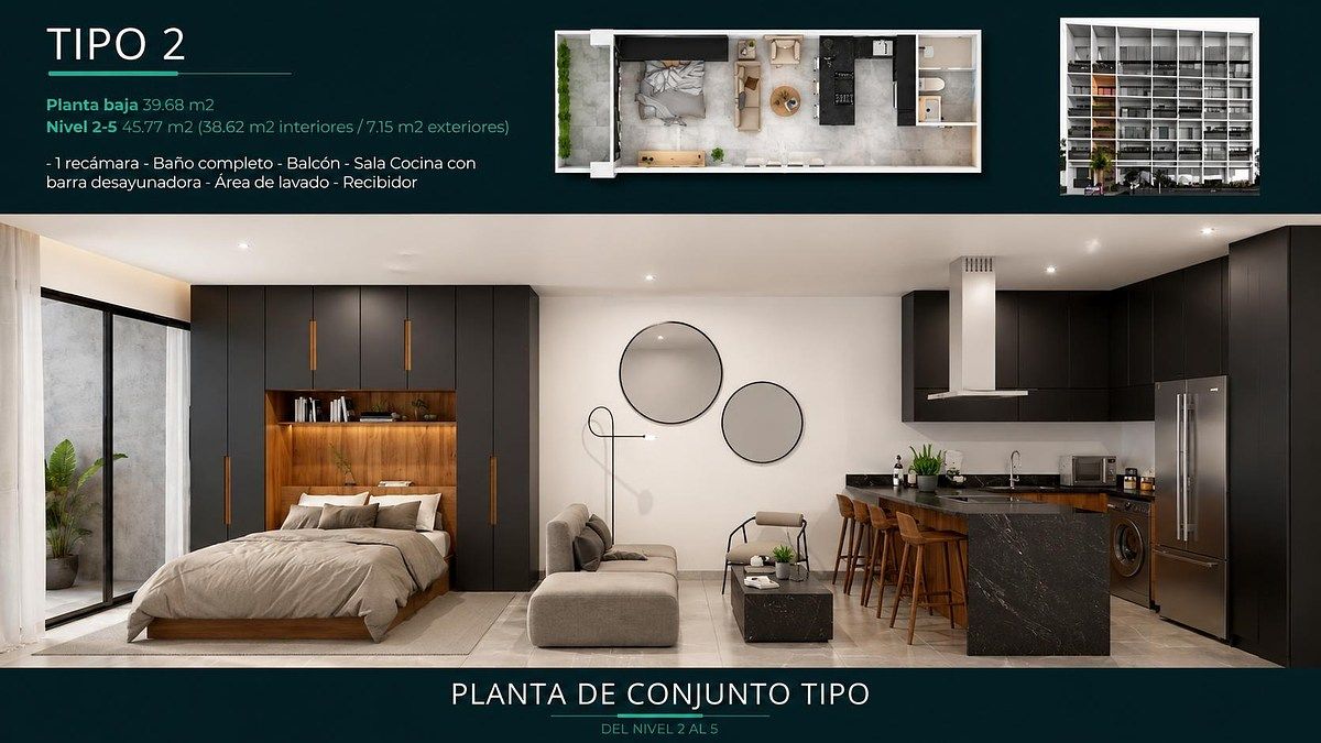 Apartamento em Arcos de Guadalupe, Zapopan, foto 3 de 10