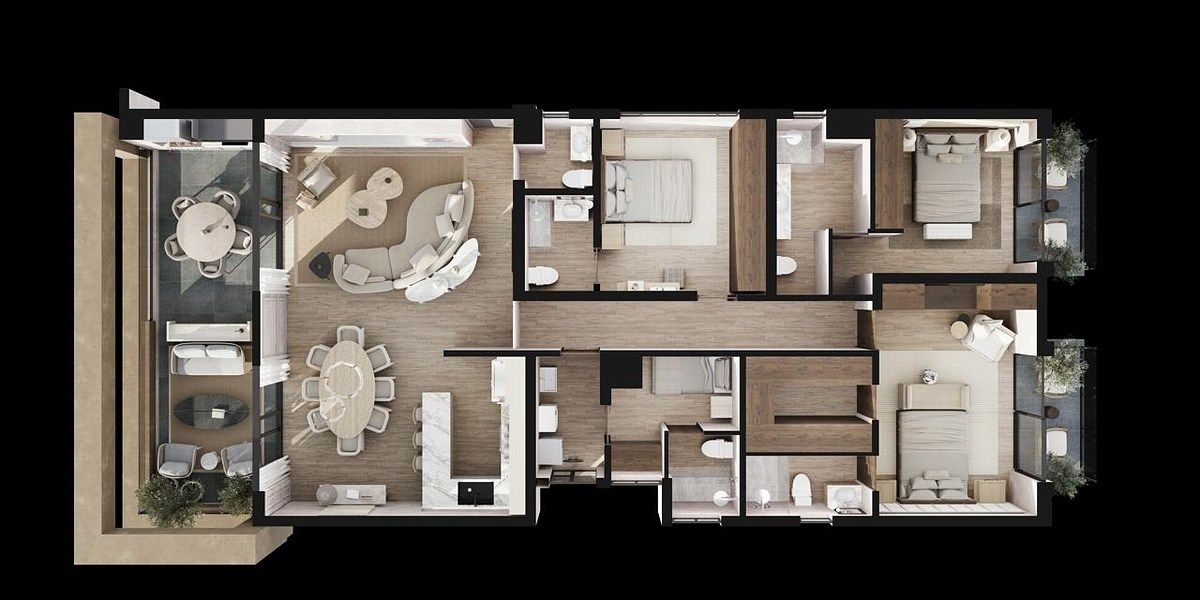 Apartamento em Residencial Lago Esmeralda, Atizapán de Zaragoza, foto 4 de 19