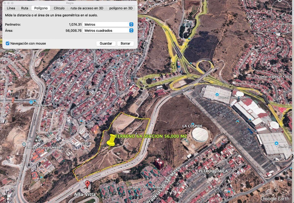 Terreno en Lomas Verdes 6a Sección, Naucalpan de Juárez, foto 3 de 8