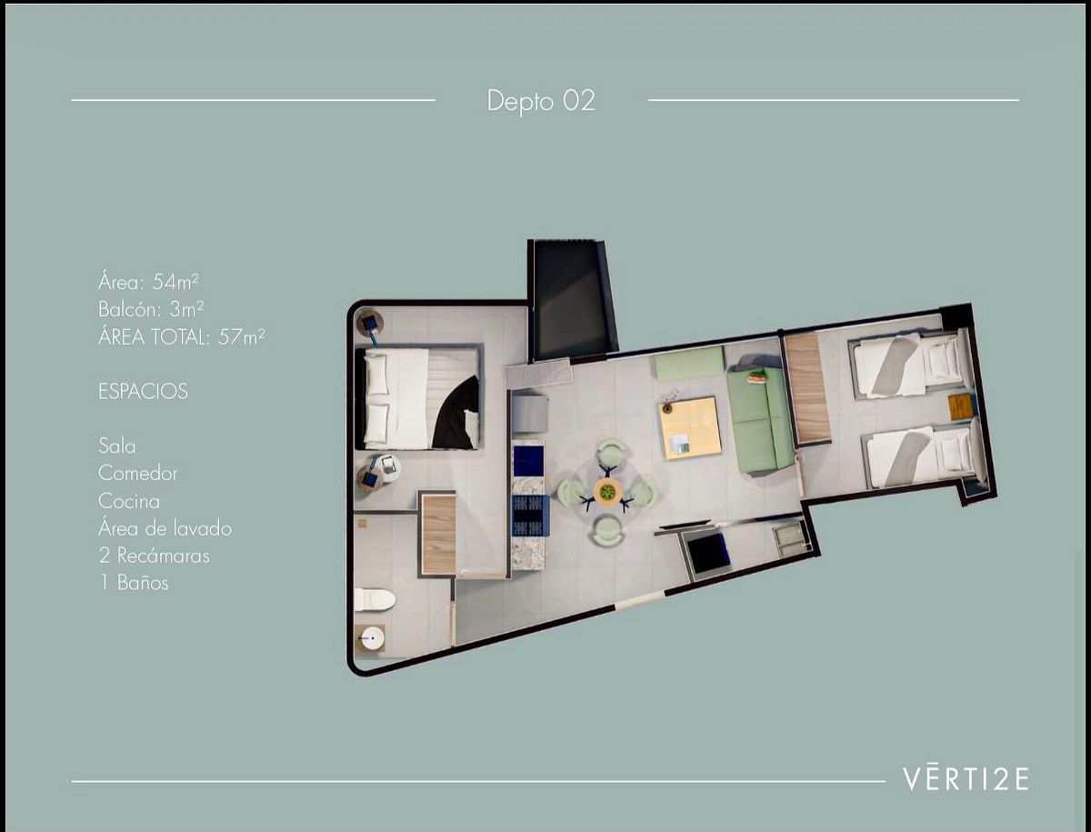 Apartment in Doctores, Cuauhtémoc, photo 6 of 9
