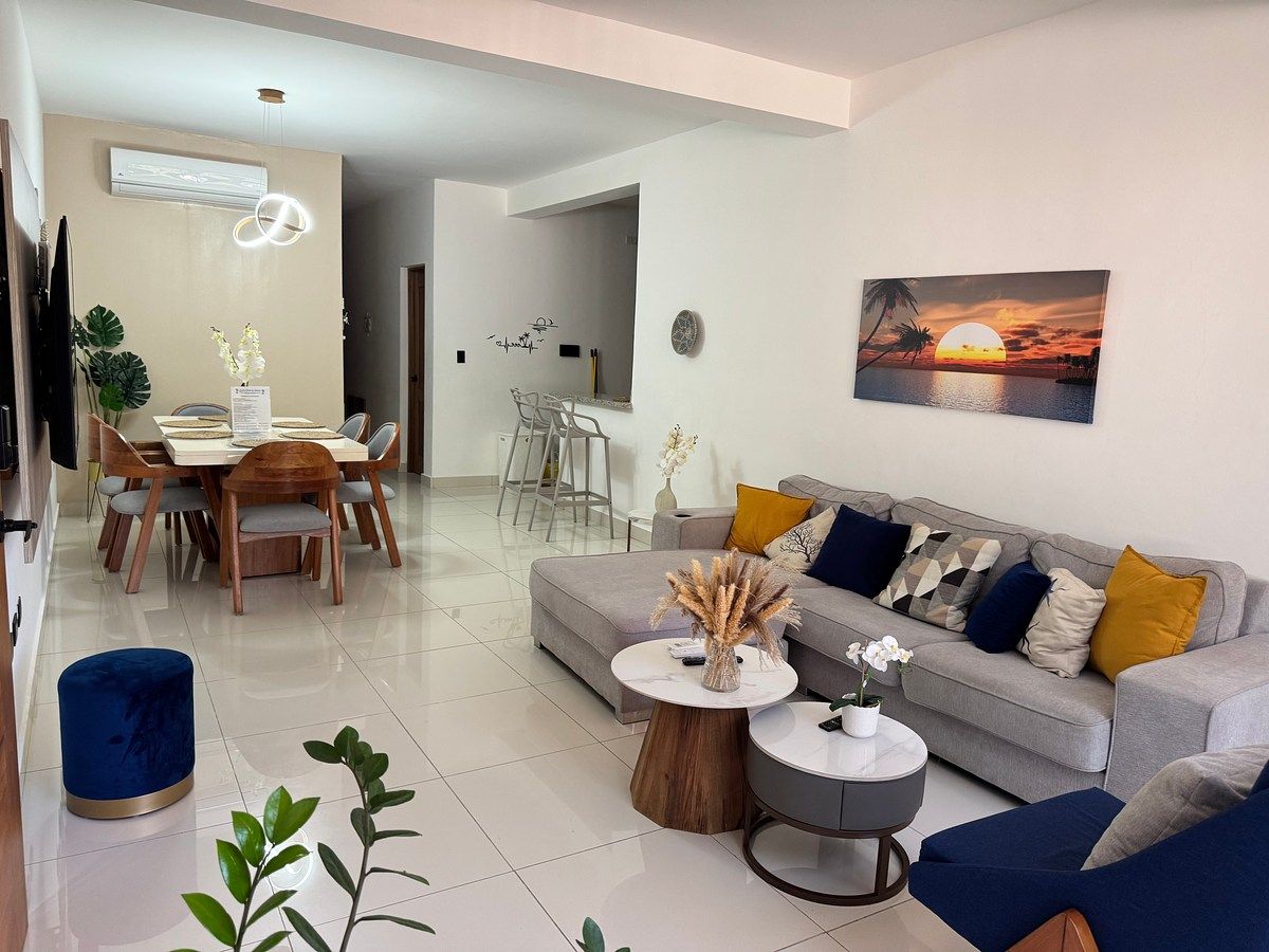 Excellent furnished first floor apartment for rent in Puerto Plata, photo 1 of 21
