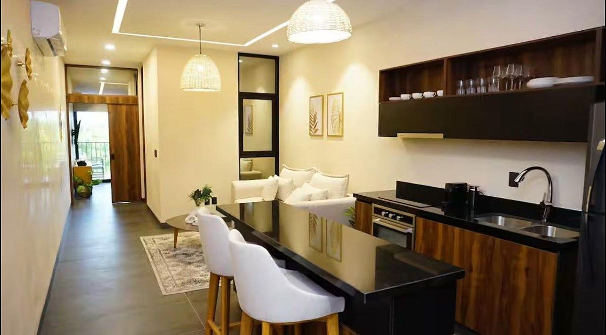 Departamento amueblado en renta — Ummbal Luxury Condos, Huayacán, Cancún, foto 1 de 15