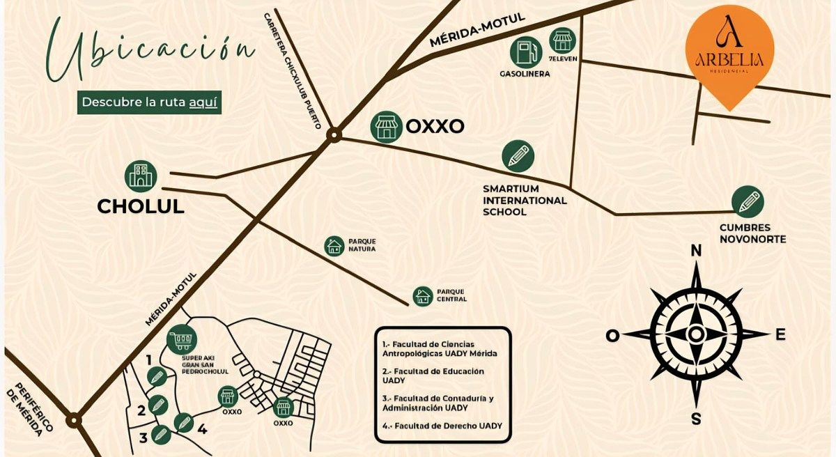 Lote em Arbelia Privada Residencial, Conkal, foto 5 de 5