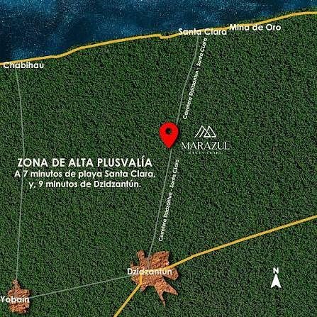 Lote em Santa Clara, Dzidzantún, foto 4 de 8