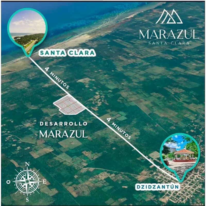 Lote em Santa Clara, Dzidzantún, foto 5 de 8