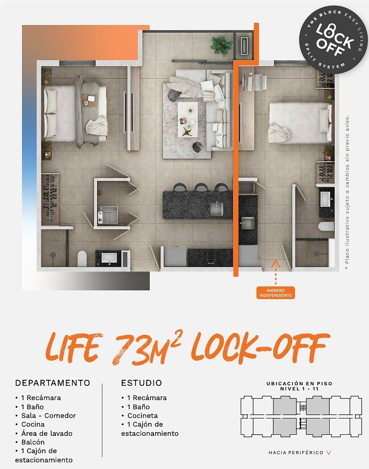 Apartamento em El Mante, Tlaquepaque, foto 39 de 39
